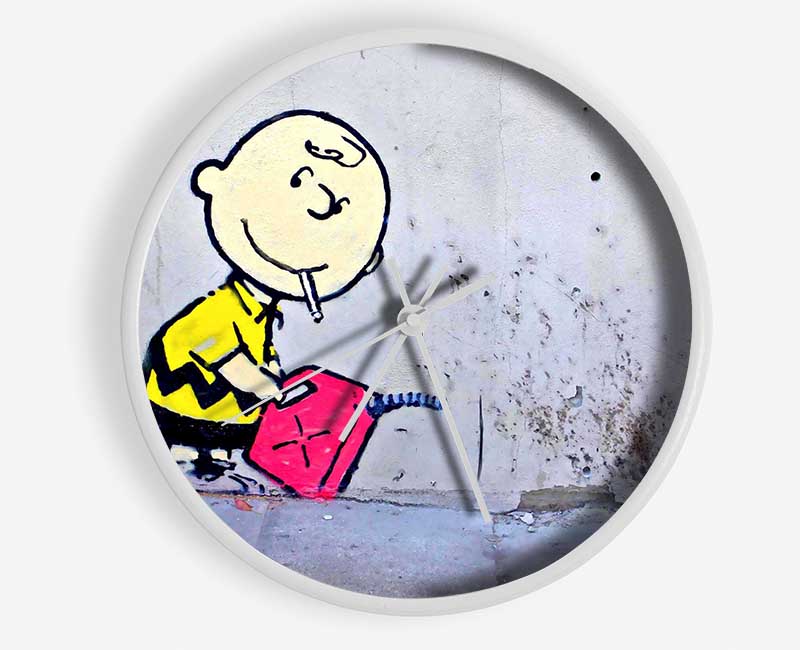 Charlie Brown Clock - Wallart-Direct UK