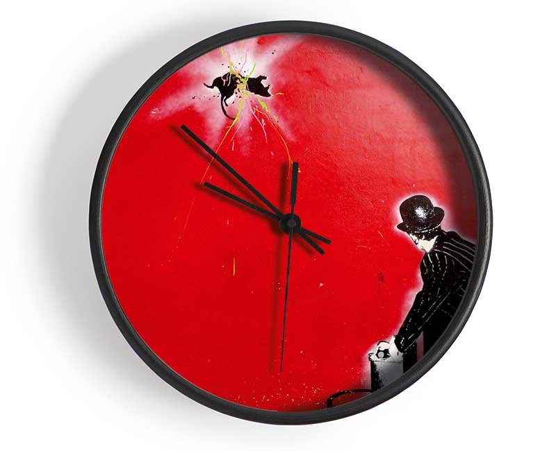 Splatter Clock - Wallart-Direct UK