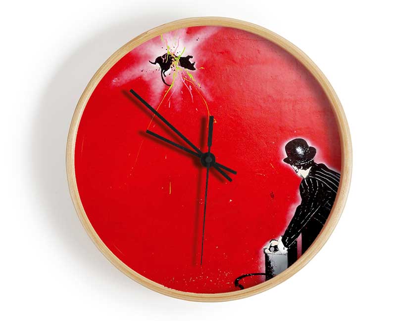 Splatter Clock - Wallart-Direct UK