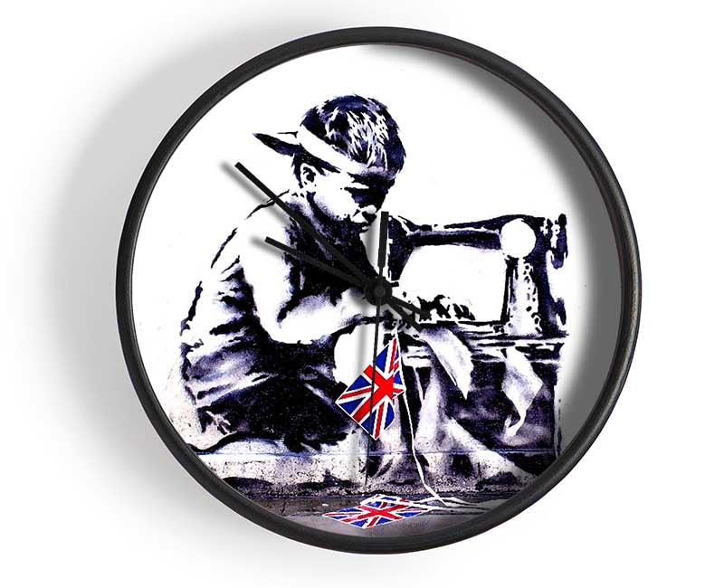 British Empire Clock - Wallart-Direct UK