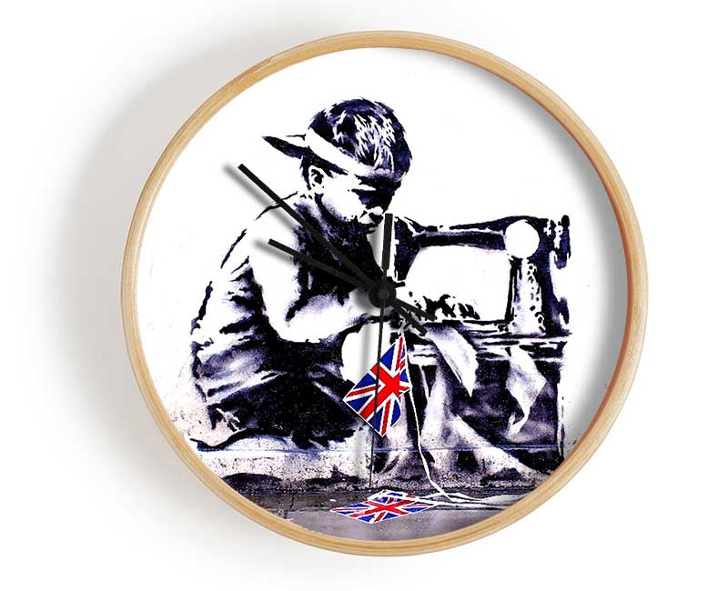 British Empire Clock - Wallart-Direct UK