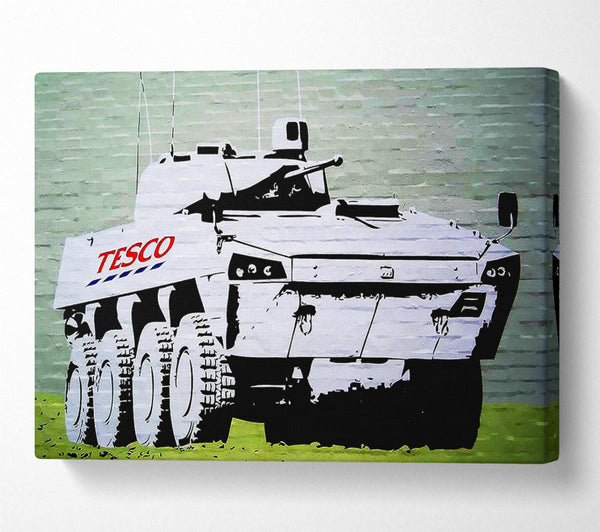 Picture of Tesco Army Canvas Print Wall Art