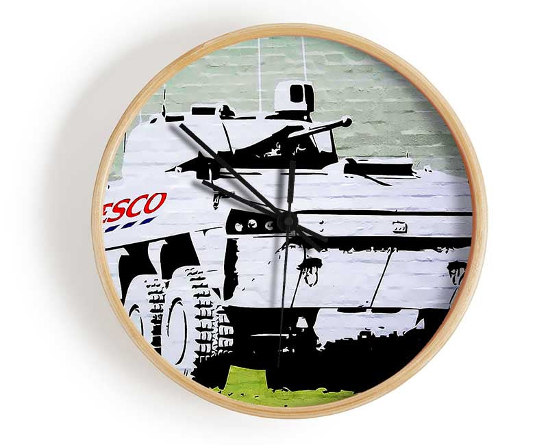 Tesco Army Clock - Wallart-Direct UK