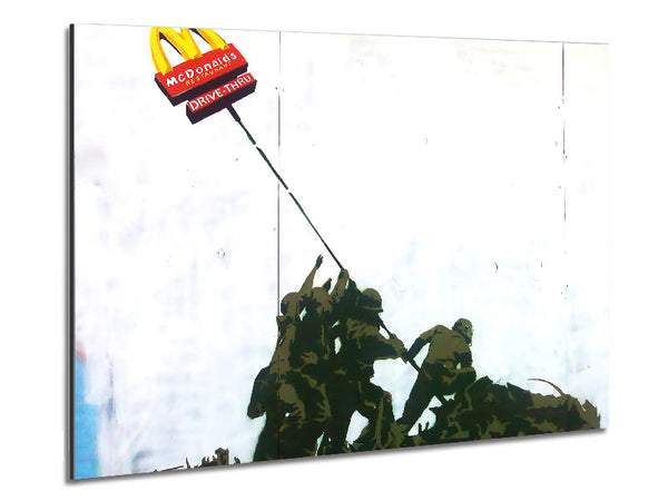 Soldier Homage To Mcdonalds