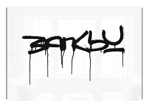 Banksy White