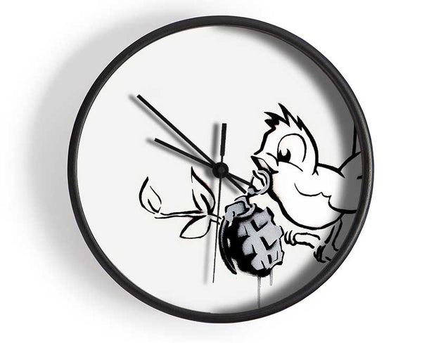 Bird Granade Clock - Wallart-Direct UK