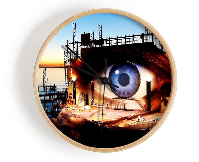 Eye Watching You Clock - Wallart-Direct UK