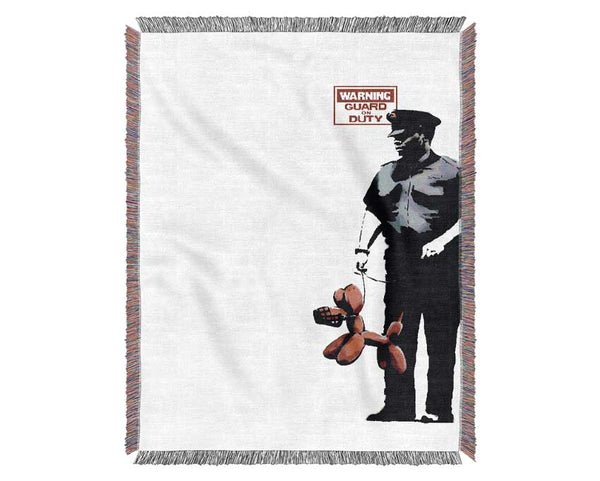 Guard Dog Security Woven Blanket