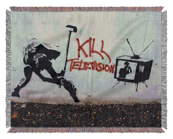 Kill Tv Woven Blanket