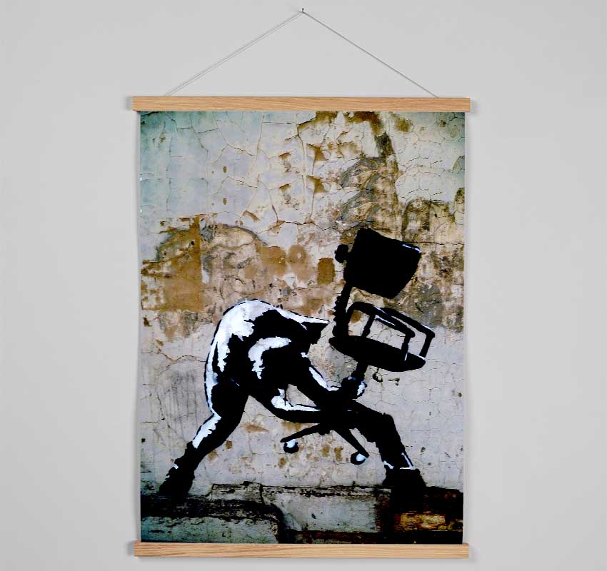 Office Chair Hanging Poster - Wallart-Direct UK