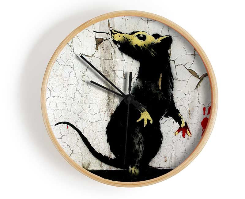 Rat Paw Clock - Wallart-Direct UK