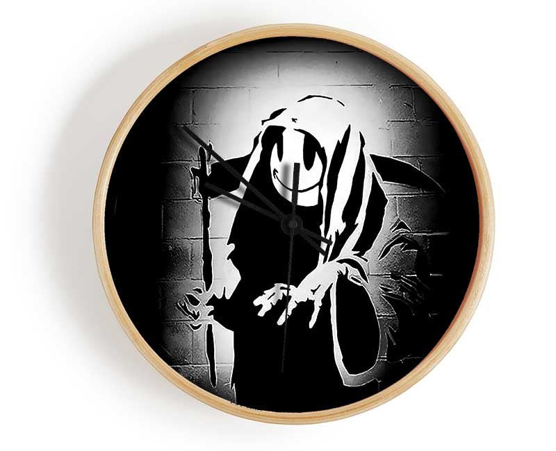 Reaper In The Shadows Clock - Wallart-Direct UK