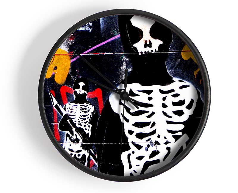 Skeleton Army Clock - Wallart-Direct UK