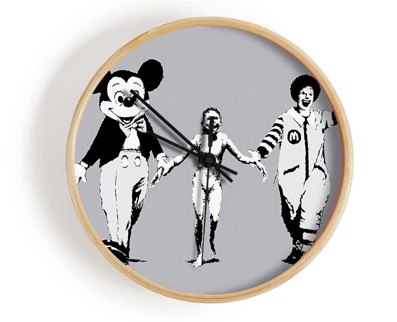 Third World Love Clock - Wallart-Direct UK