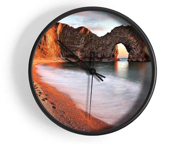 Durdle Door England Clock - Wallart-Direct UK