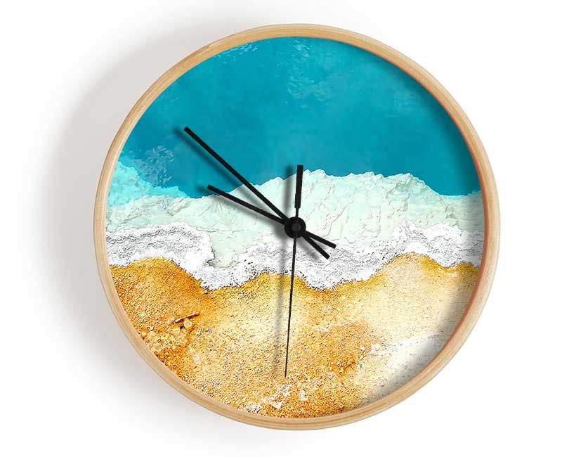 Hot Spring Clock - Wallart-Direct UK