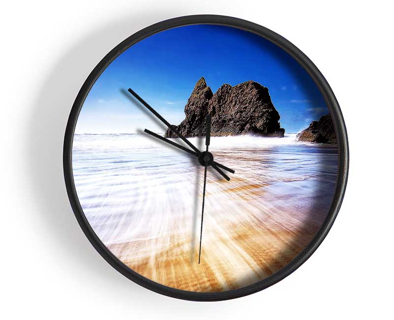 Low Tide Clock - Wallart-Direct UK