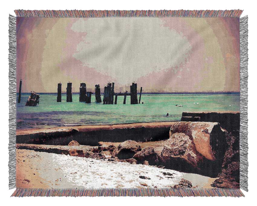 Old Harbour Woven Blanket