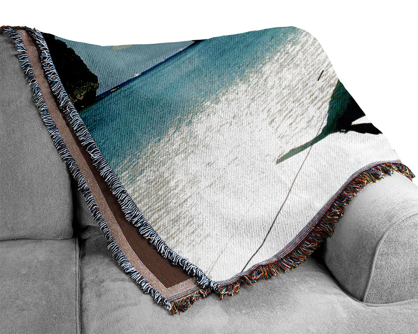 Paradise Adventures In Thailand Woven Blanket