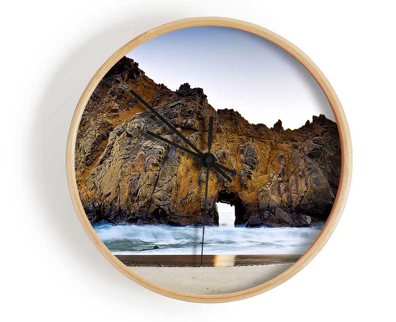 Pfeiffer Beach Clock - Wallart-Direct UK