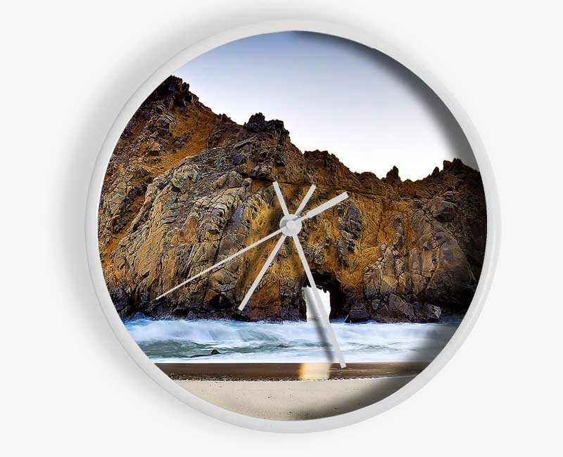 Pfeiffer Beach Clock - Wallart-Direct UK