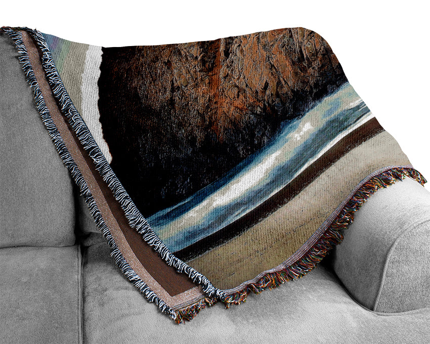 Pfeiffer Beach Woven Blanket