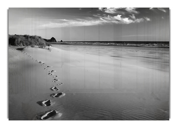 Footprints B~w