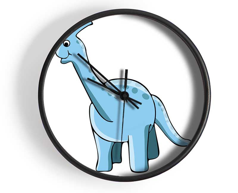 Big Funny Dinosaur White Clock - Wallart-Direct UK