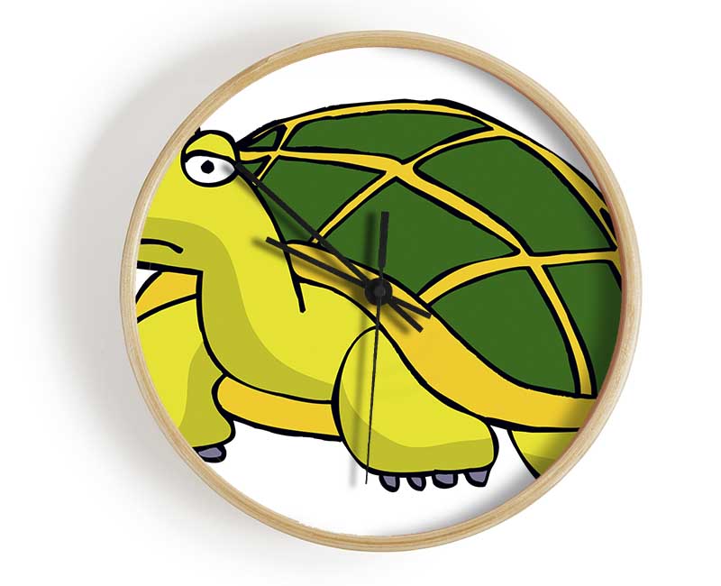 Big Turtle White Clock - Wallart-Direct UK