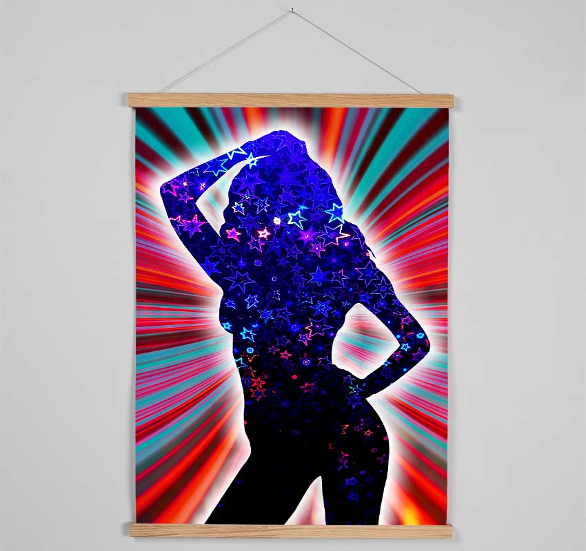 Energy Of A Woman Hanging Poster - Wallart-Direct UK