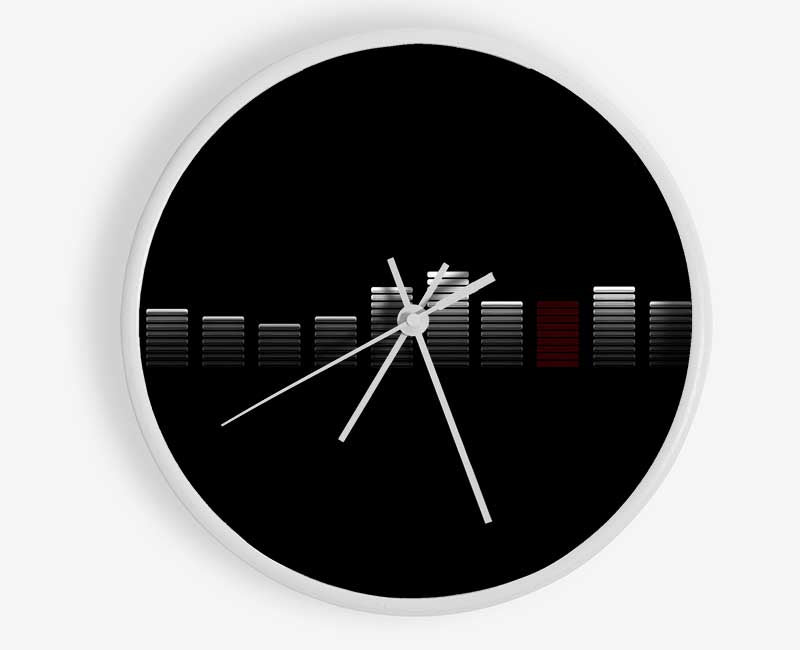 Bars Clock - Wallart-Direct UK