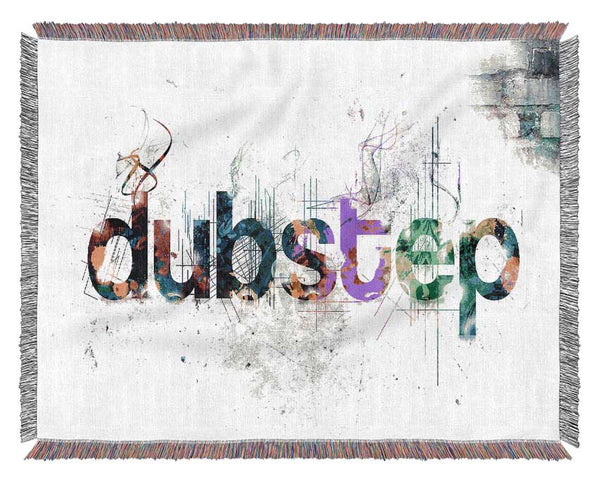 Dubstep Coloured Woven Blanket