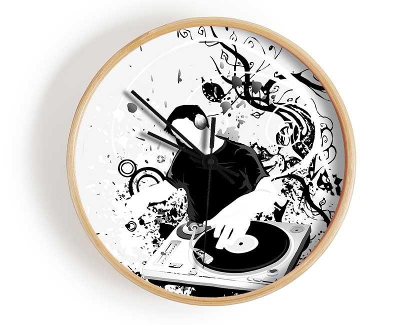 Dj Sounds Clock - Wallart-Direct UK