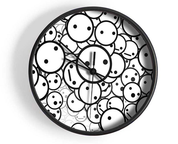 Smiles Clock - Wallart-Direct UK