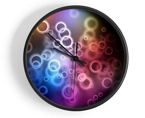 Circles Clock - Wallart-Direct UK