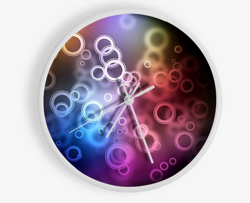 Circles Clock - Wallart-Direct UK