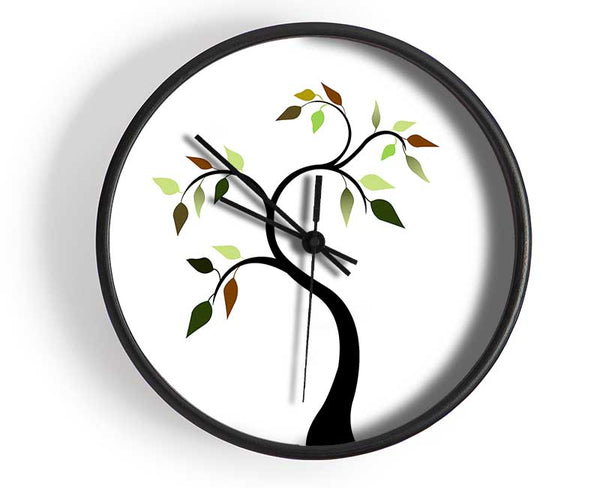 Autumn Tree Clock - Wallart-Direct UK