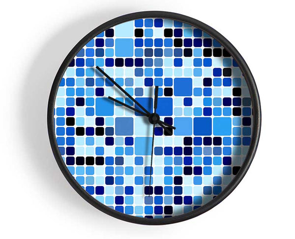 Square Ice Clock - Wallart-Direct UK