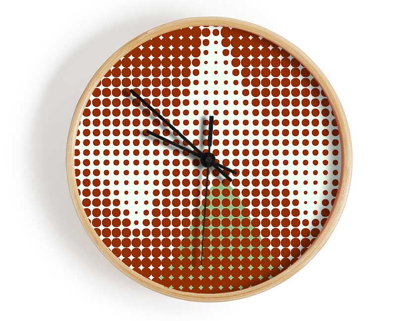 Shock Waves Of Light Clock - Wallart-Direct UK