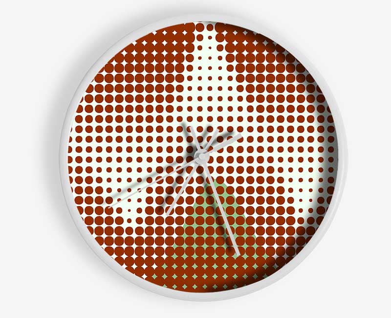 Shock Waves Of Light Clock - Wallart-Direct UK