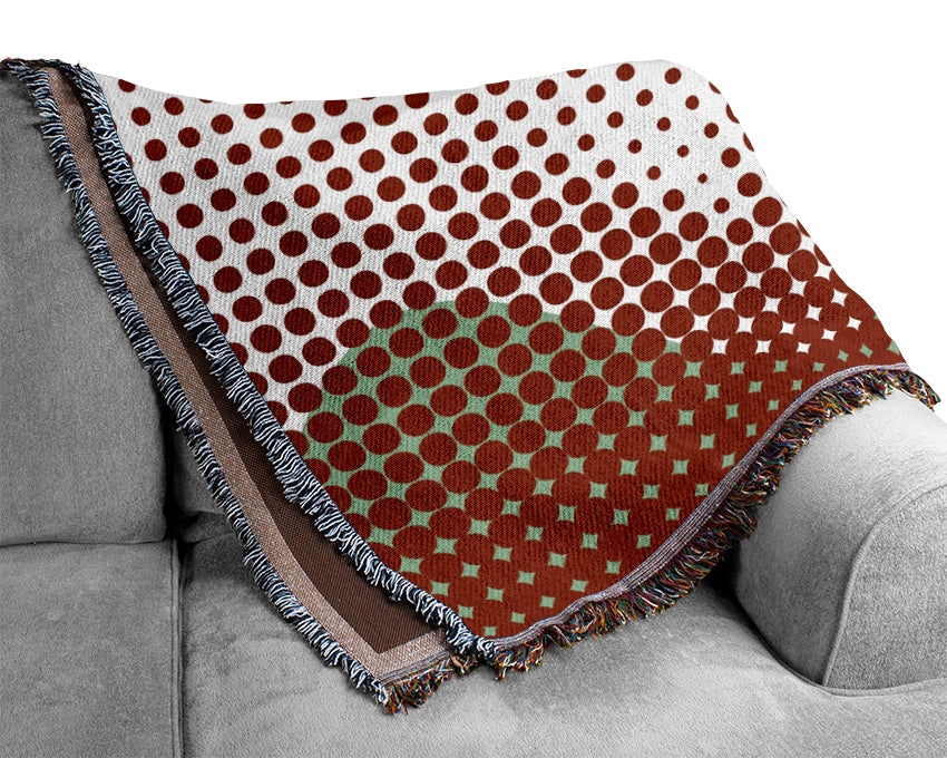 Shock Waves Of Light Woven Blanket