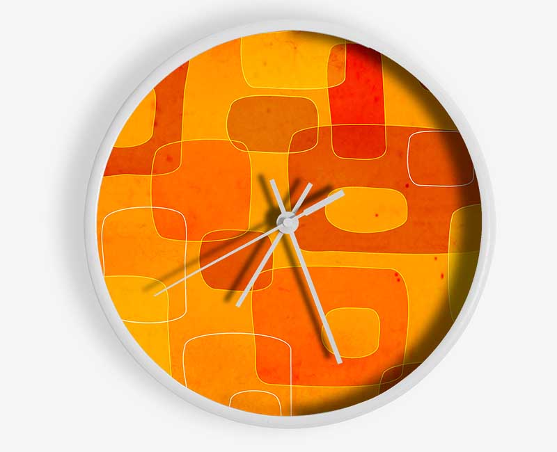 Burst Of Colour Clock - Wallart-Direct UK