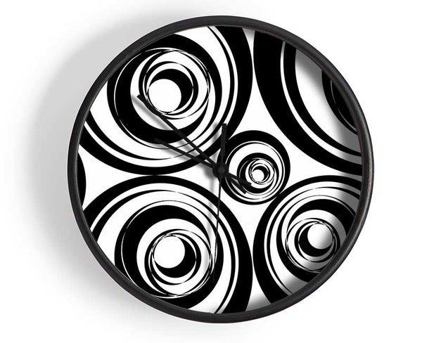 Cartilaginous Rings Clock - Wallart-Direct UK