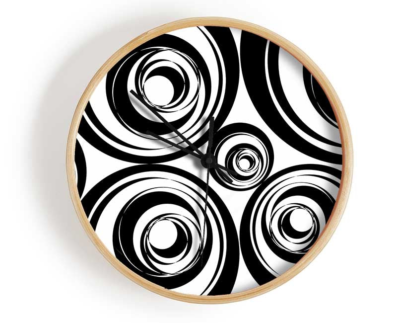 Cartilaginous Rings Clock - Wallart-Direct UK