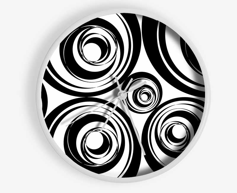 Cartilaginous Rings Clock - Wallart-Direct UK