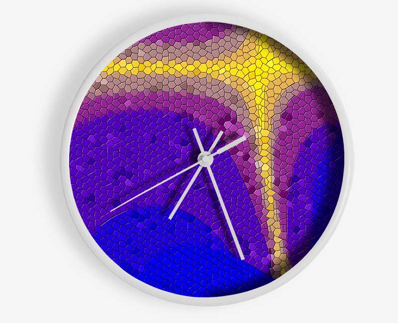 Golden Line Clock - Wallart-Direct UK