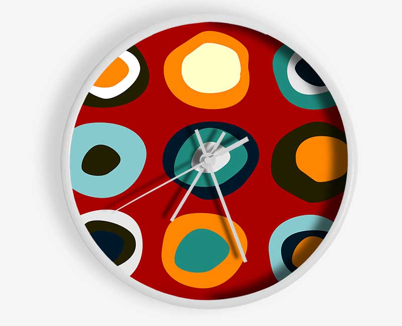 Circumference Of Colour Clock - Wallart-Direct UK