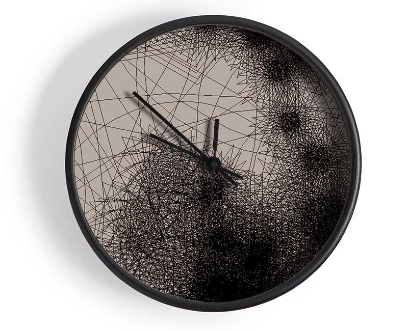 Web Of Time Clock - Wallart-Direct UK