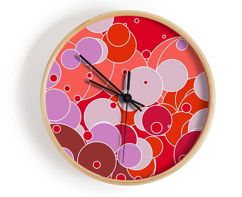 Bubble Fizz Clock - Wallart-Direct UK