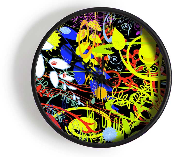 Magical Garden Clock - Wallart-Direct UK